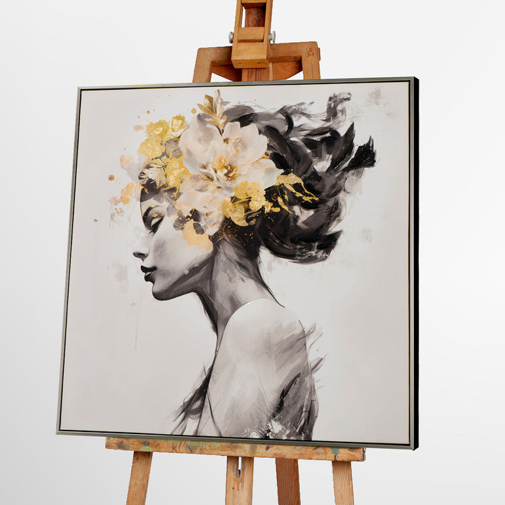 Golden Flower Beauty