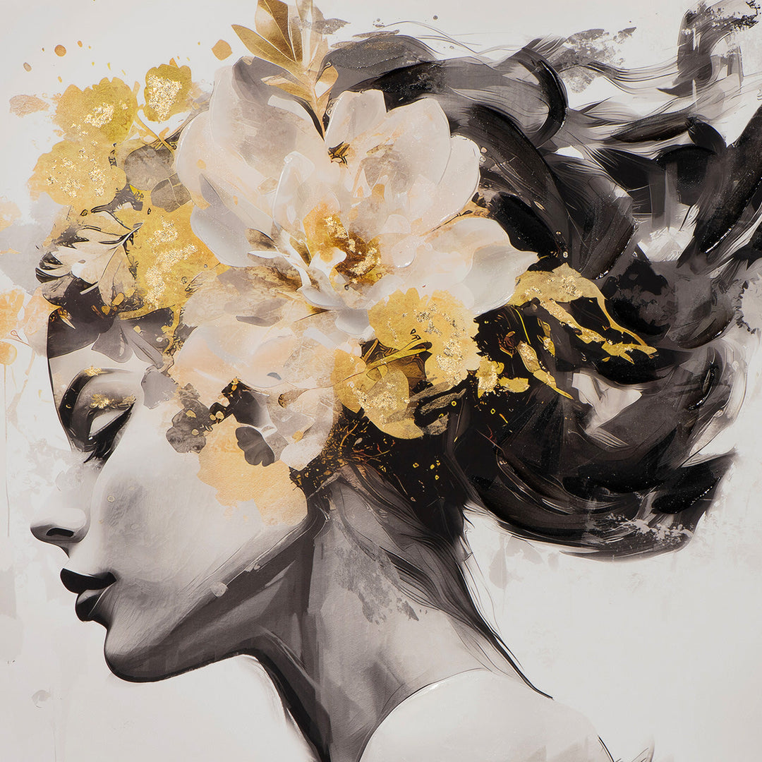 Golden Flower Beauty