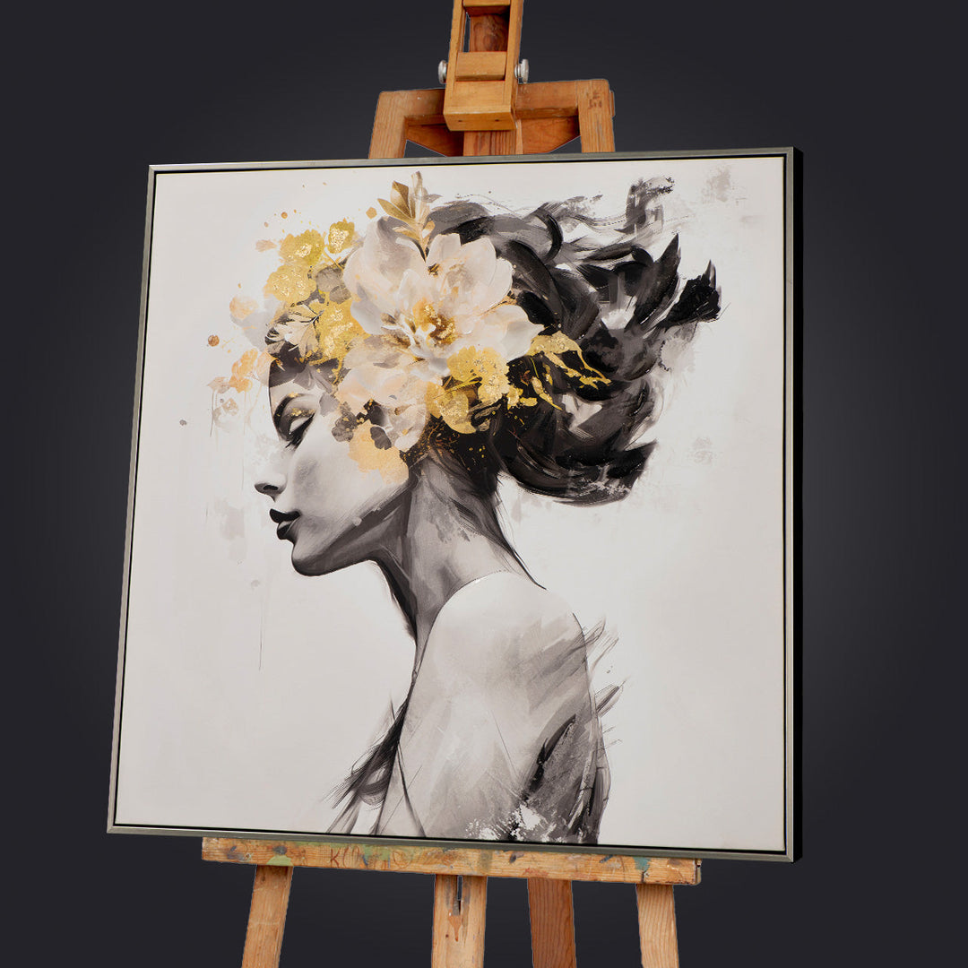 Golden Flower Beauty