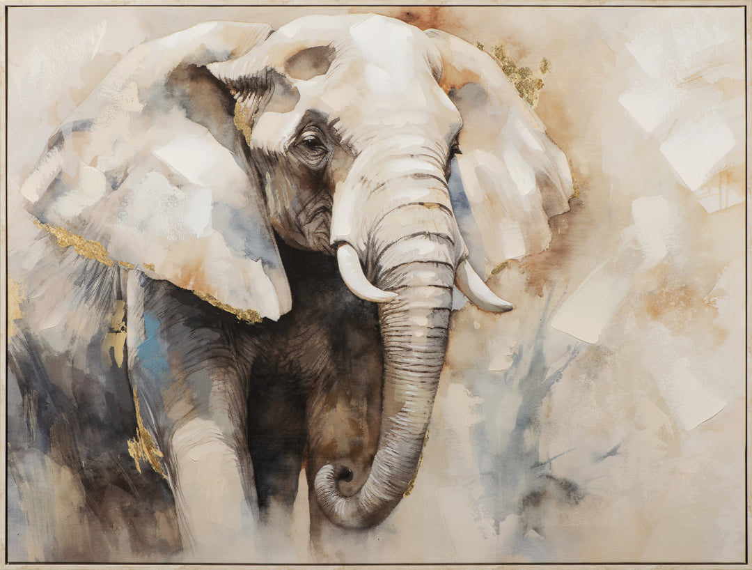 Grey coloured Elephant