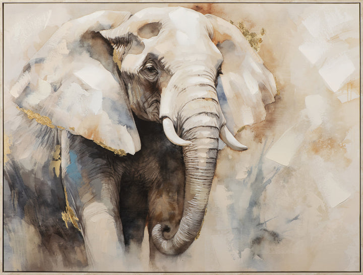 Grey coloured Elephant