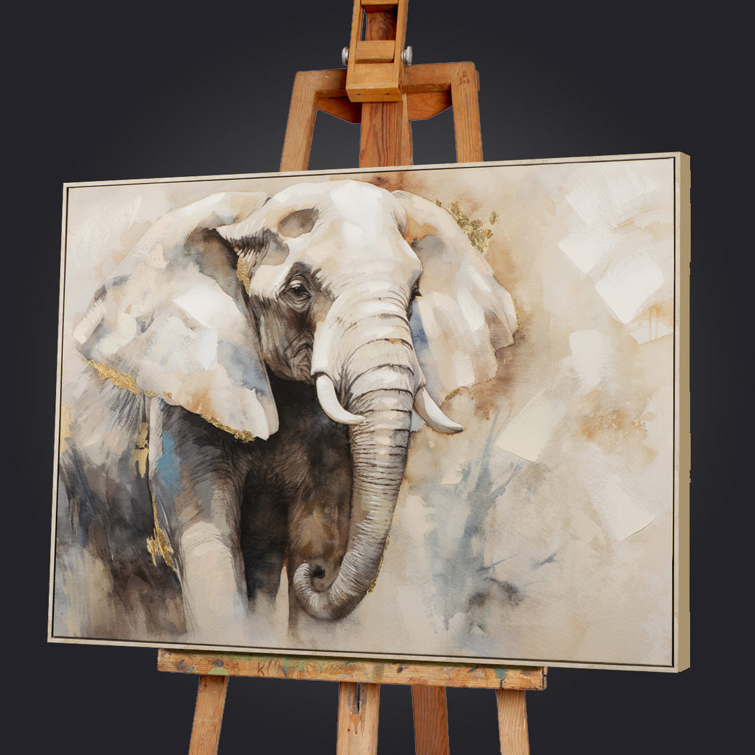 Grey coloured Elephant