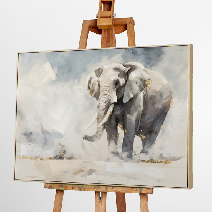 Sand coloured Elephant