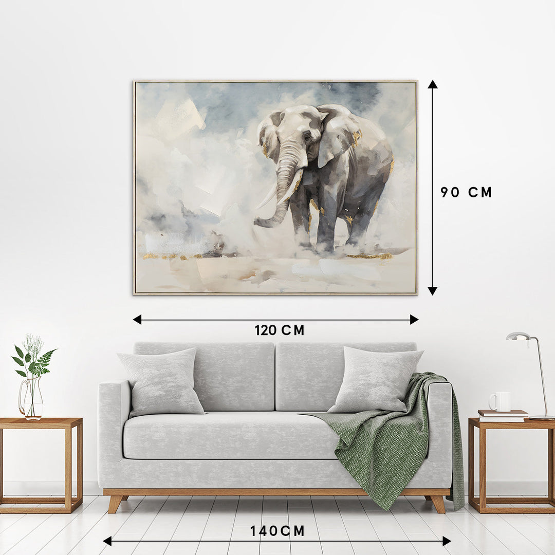 Sand coloured Elephant