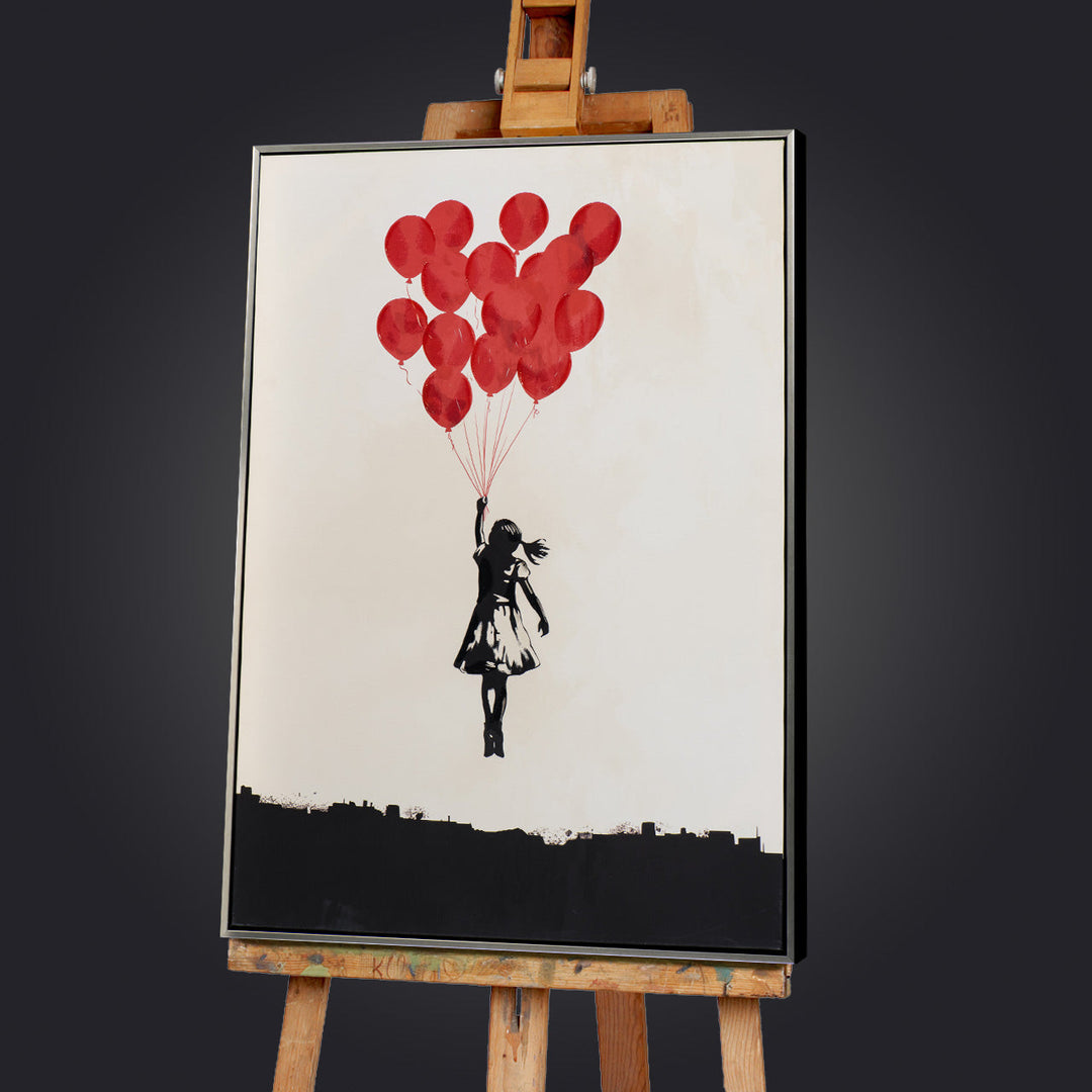 Flying Ballon Girl