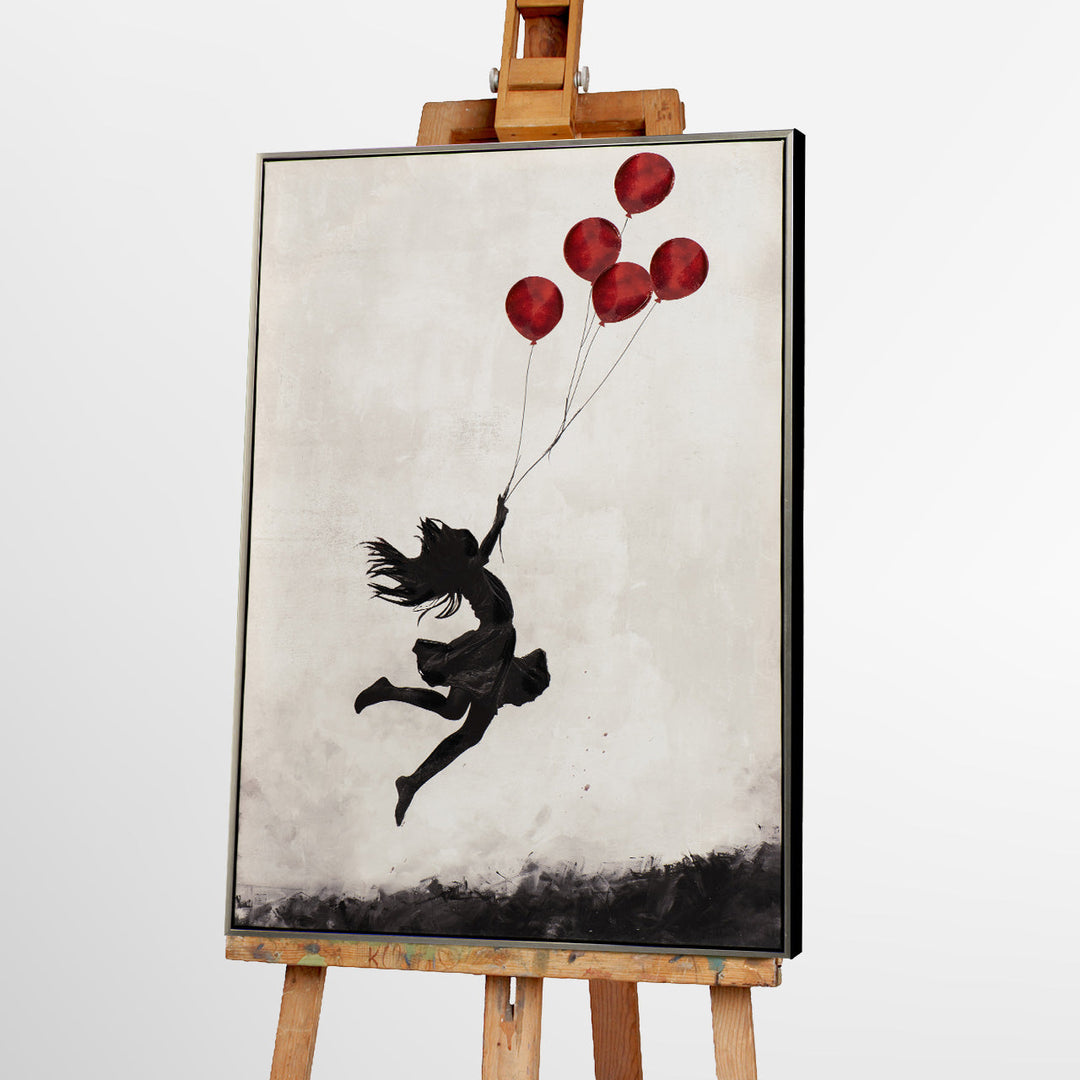 Jumping Ballon Girl