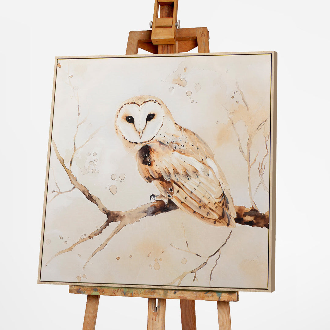 Natural Barn Owl