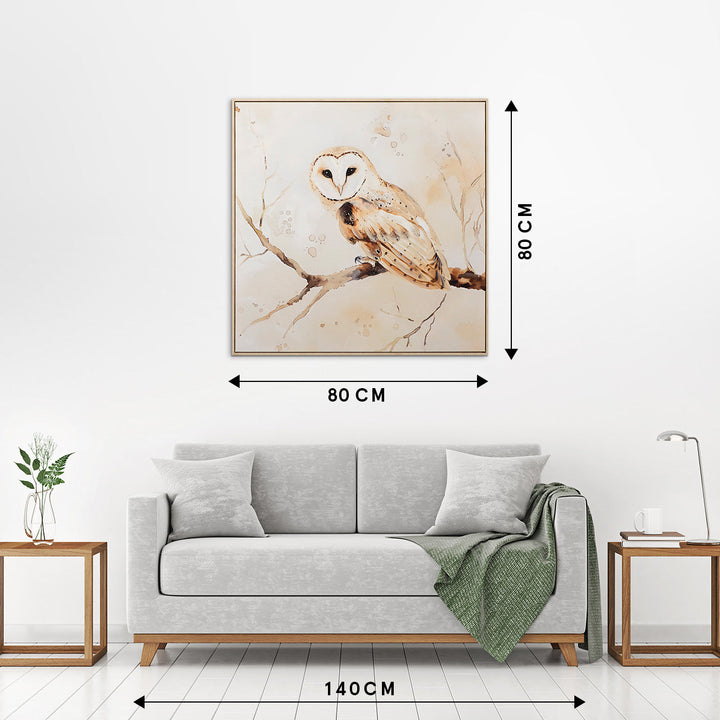 Natural Barn Owl
