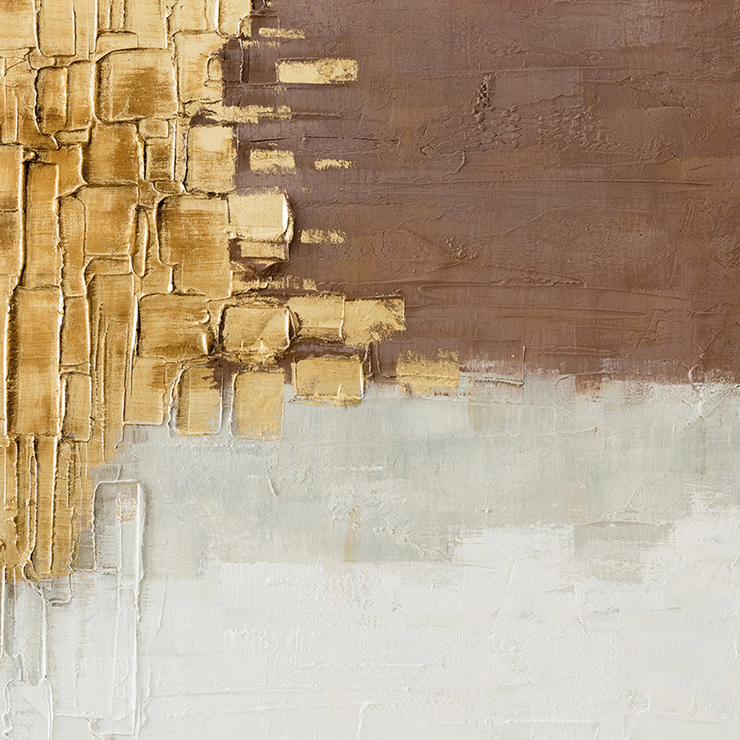 Flying Gold – Handgemaltes Acrylgemälde