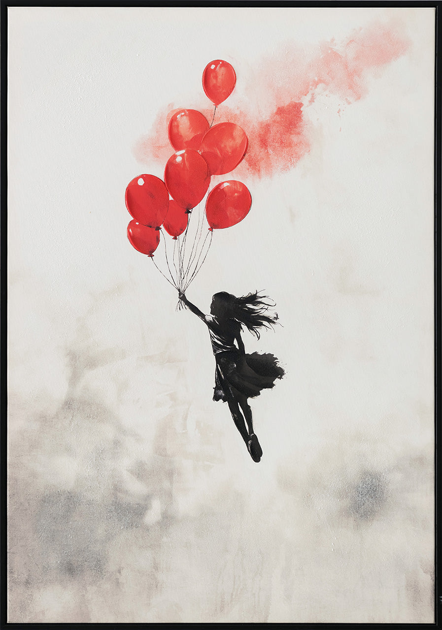 Balloon Girl in the Sky