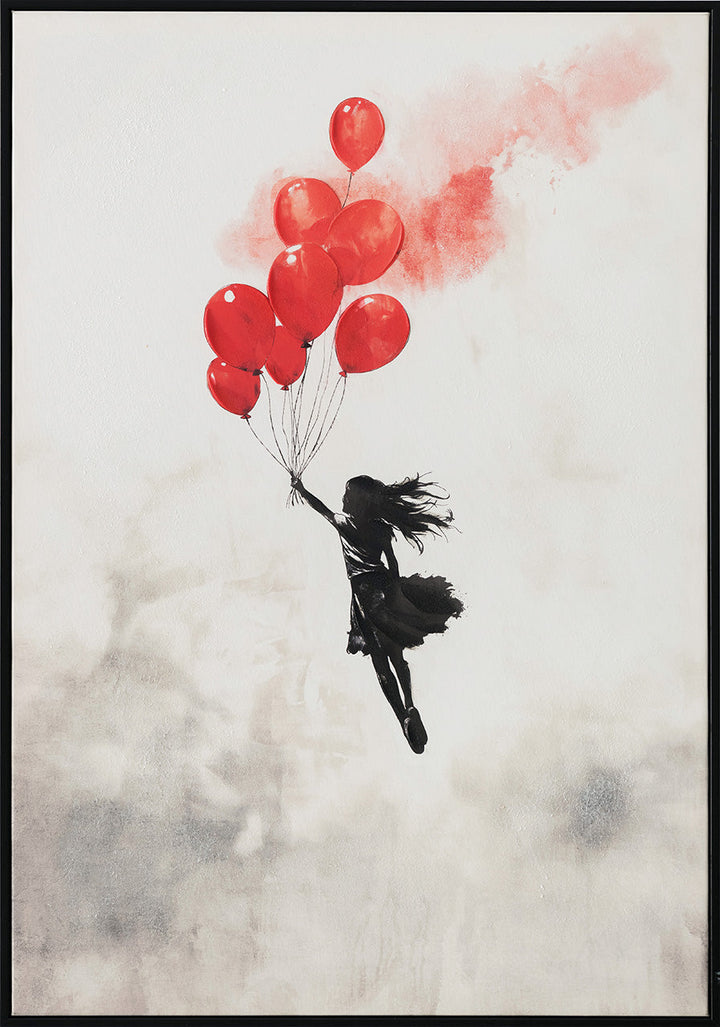 Balloon Girl in the Sky