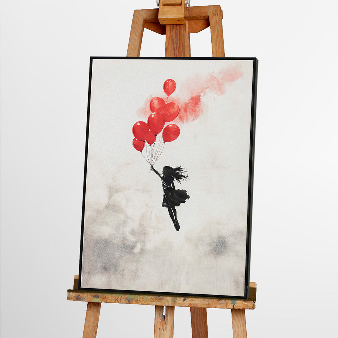 Balloon Girl in the Sky