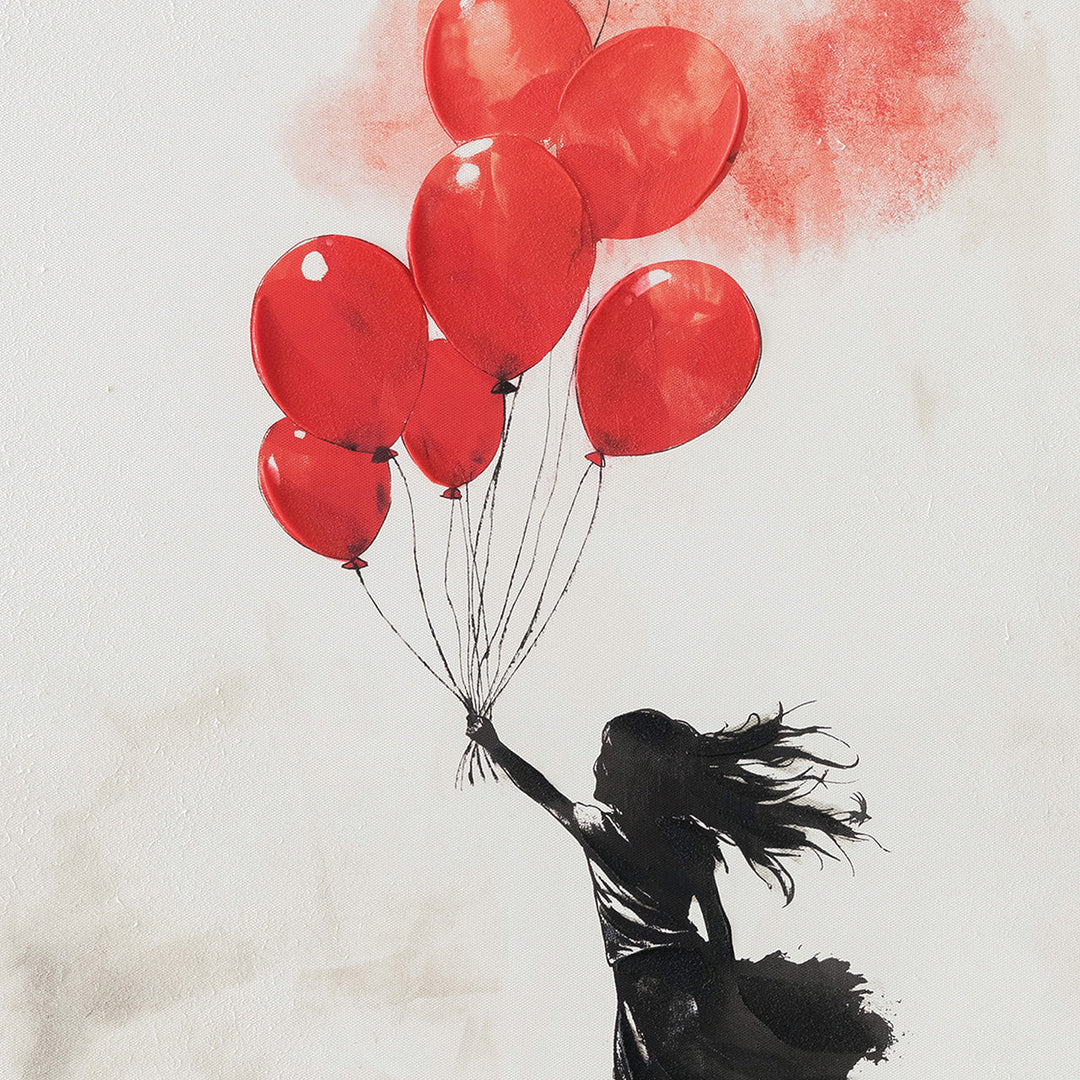 Balloon Girl in the Sky