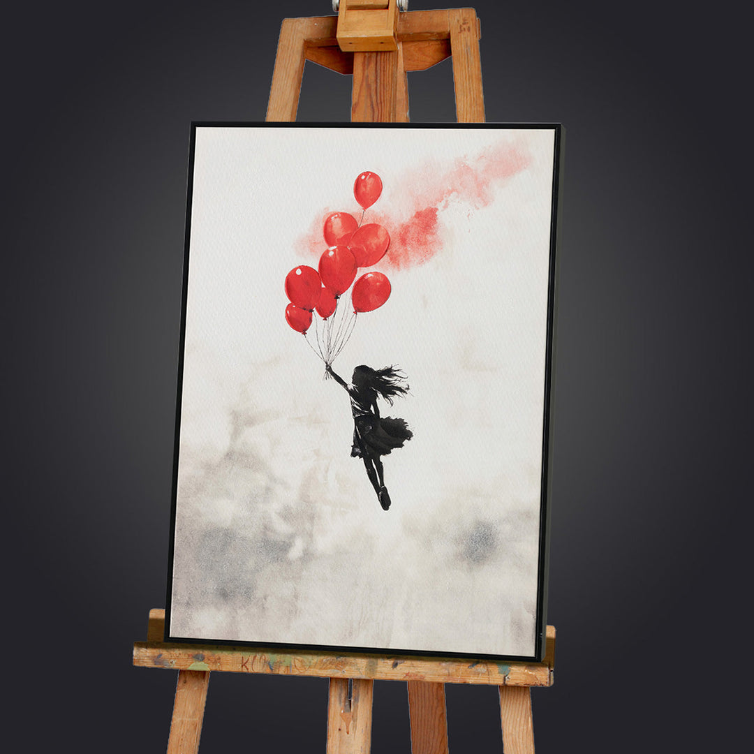 Balloon Girl in the Sky