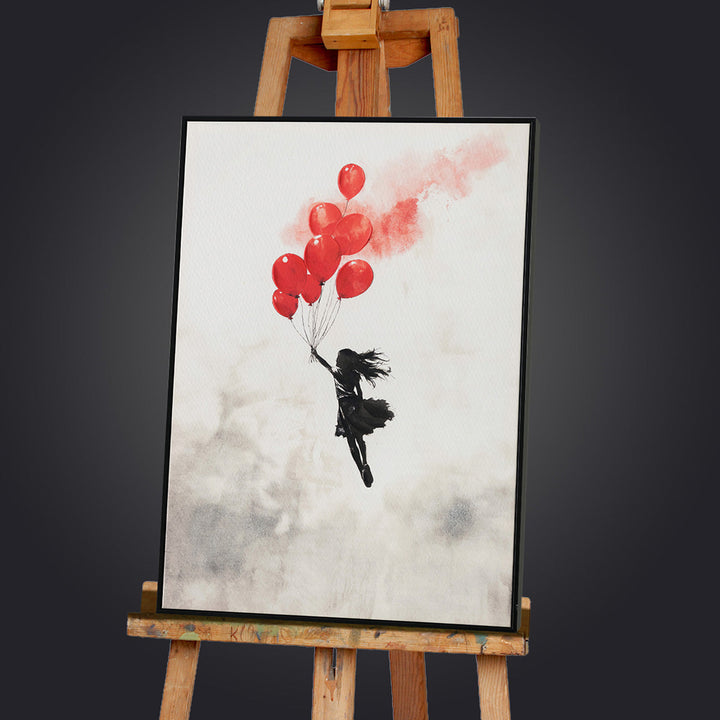Balloon Girl in the Sky