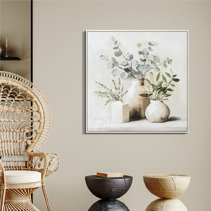 A Touch of Nature – Handveredelter Kunstdruck auf Leinwand
