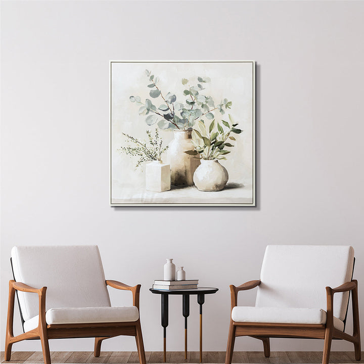 A Touch of Nature – Handveredelter Kunstdruck auf Leinwand