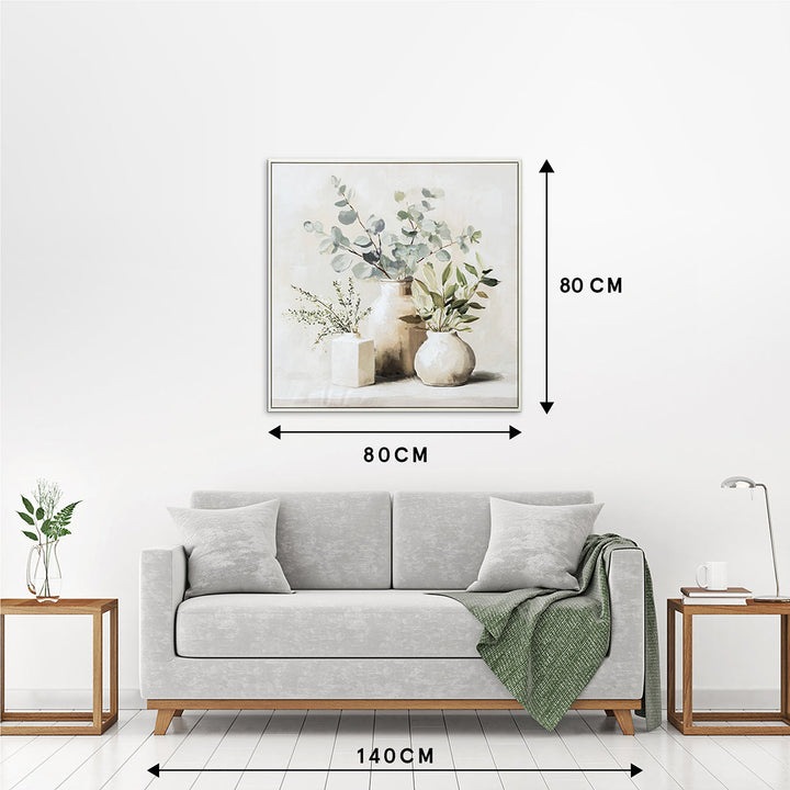 A Touch of Nature – Handveredelter Kunstdruck auf Leinwand