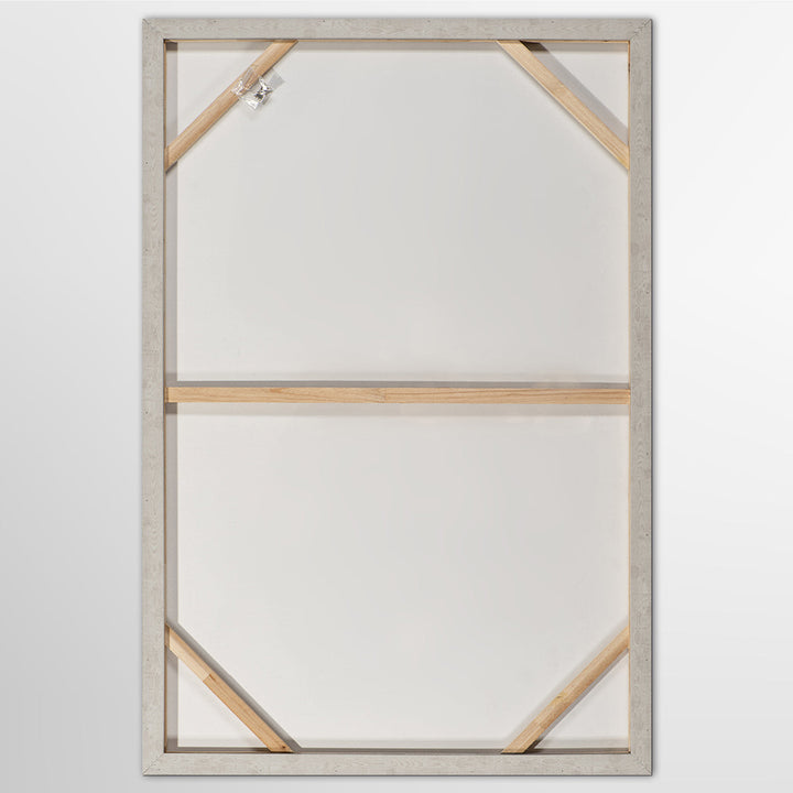 Natural Layers (80 x 120 cm) – Handveredelter Kunstdruck auf Leinwand