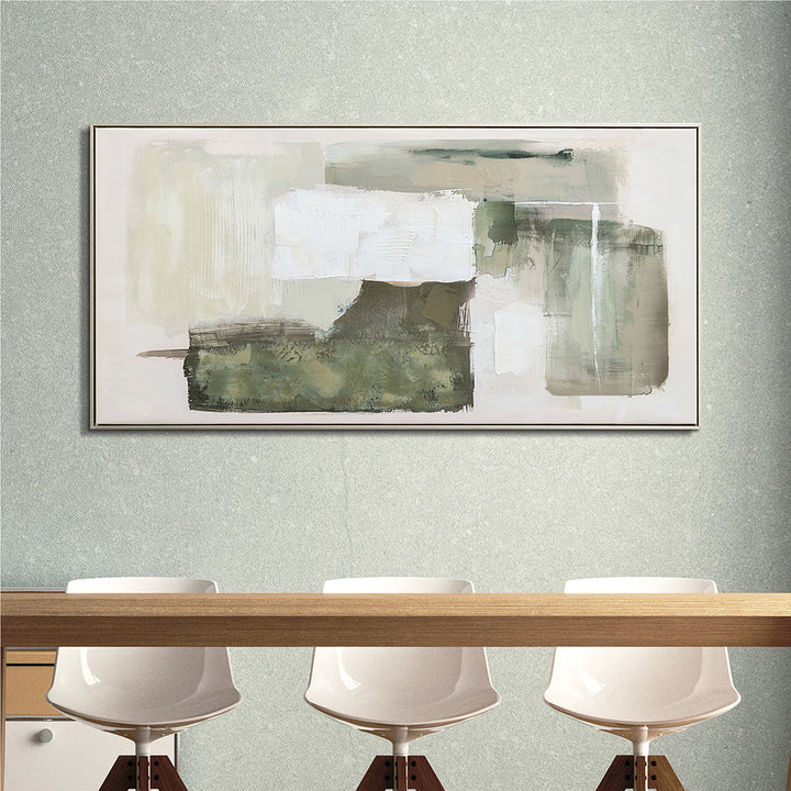 Echoes of Earth – Handveredelter Kunstdruck auf Leinwand