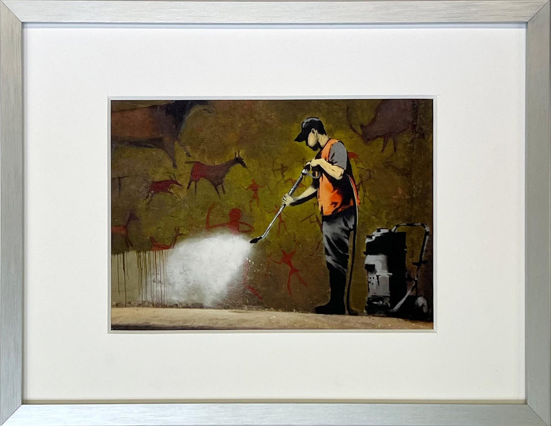 "Street Cleaner" - Banksy Miniprint