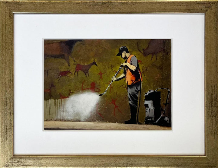 "Street Cleaner" - Banksy Miniprint