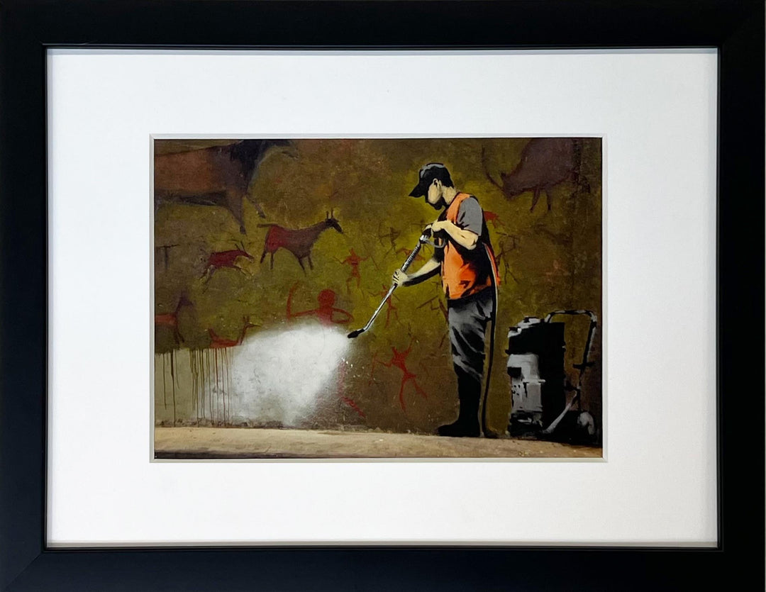 "Street Cleaner" - Banksy Miniprint