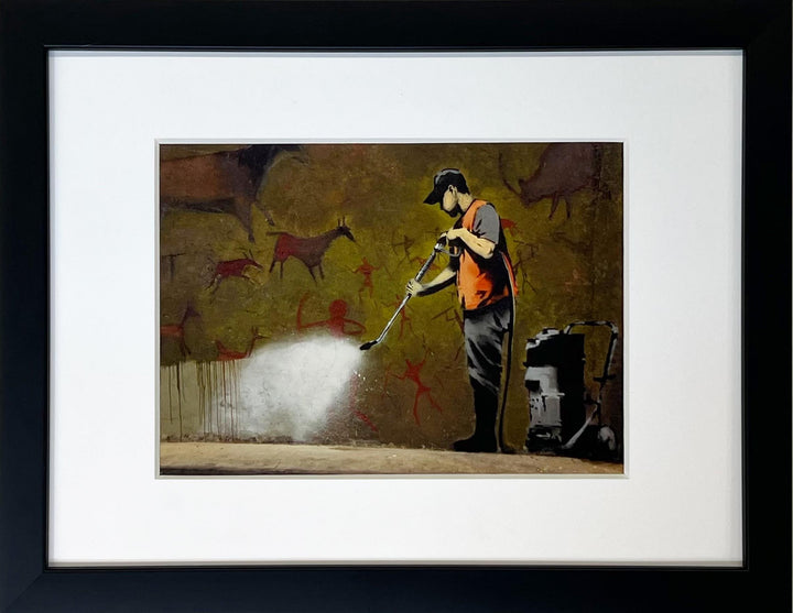"Street Cleaner" - Banksy Miniprint