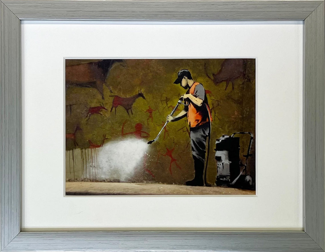 "Street Cleaner" - Banksy Miniprint