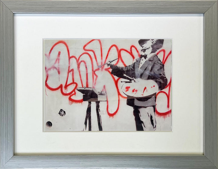 "Graffiti Painter" - Banksy Miniprint