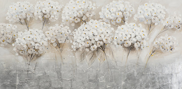 Feld mit Chrysanthemen