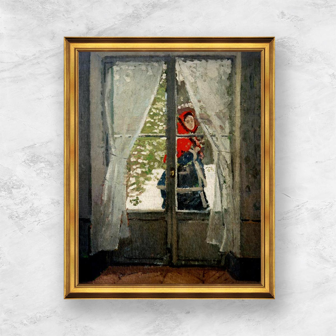 "The Red Cape (Madame Monet)" | Claude Monet