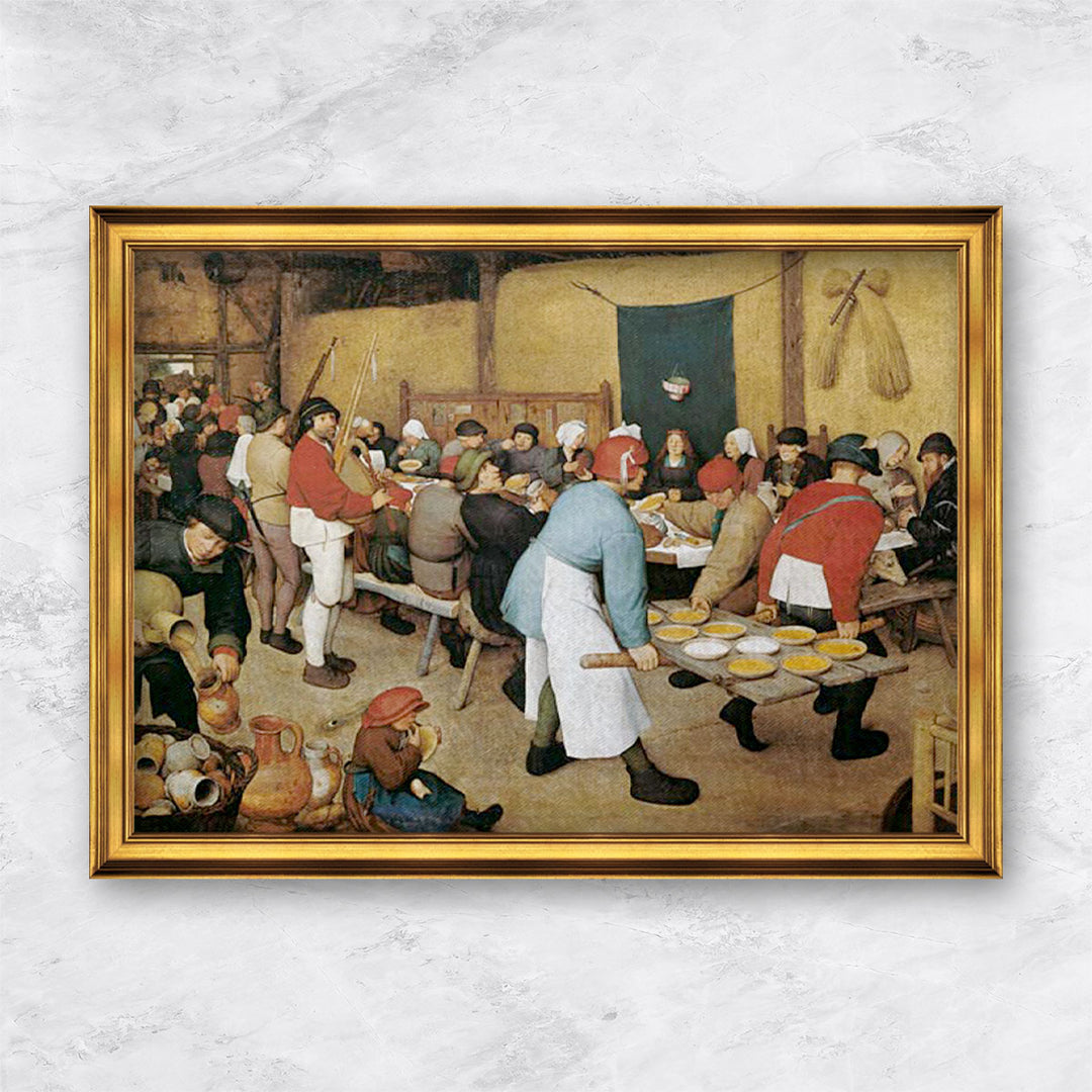 "Die Bauernhochzeit" | Pieter Bruegel der Ältere
