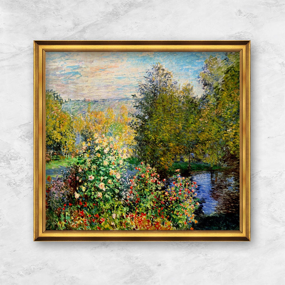 "A Corner of the Garden at Montgeron" | Claude Monet