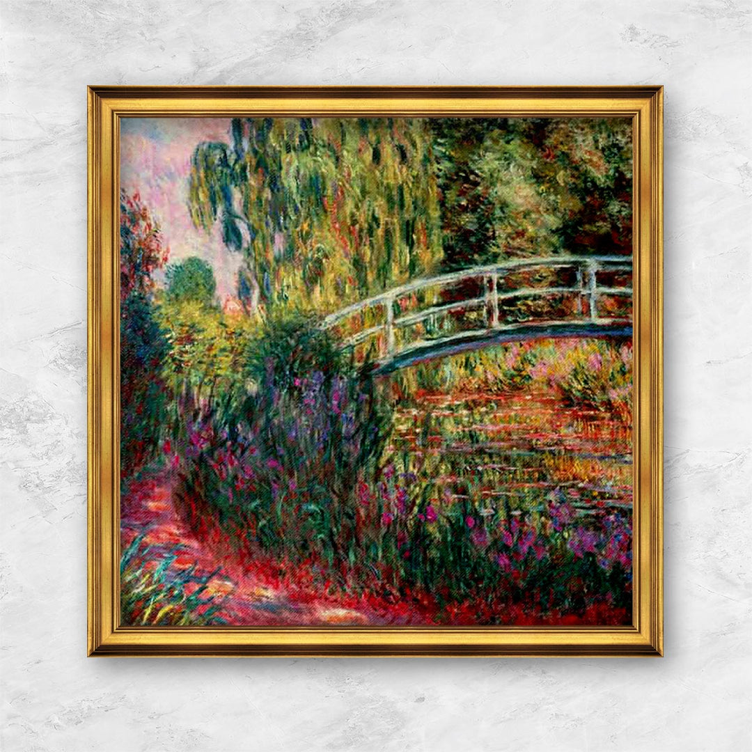 "Japanische Brücke im Garten von Giverny" | Claude Monet