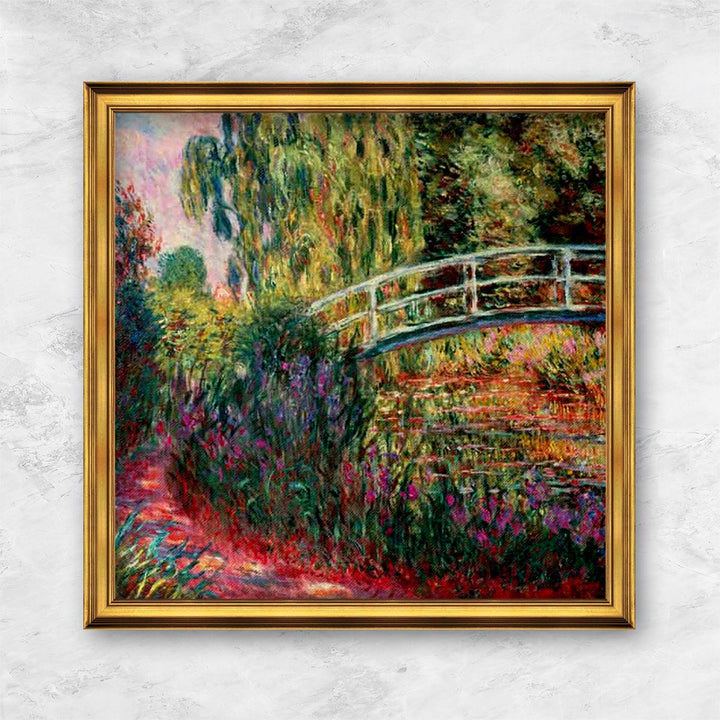 "Japanische Brücke im Garten von Giverny" | Claude Monet