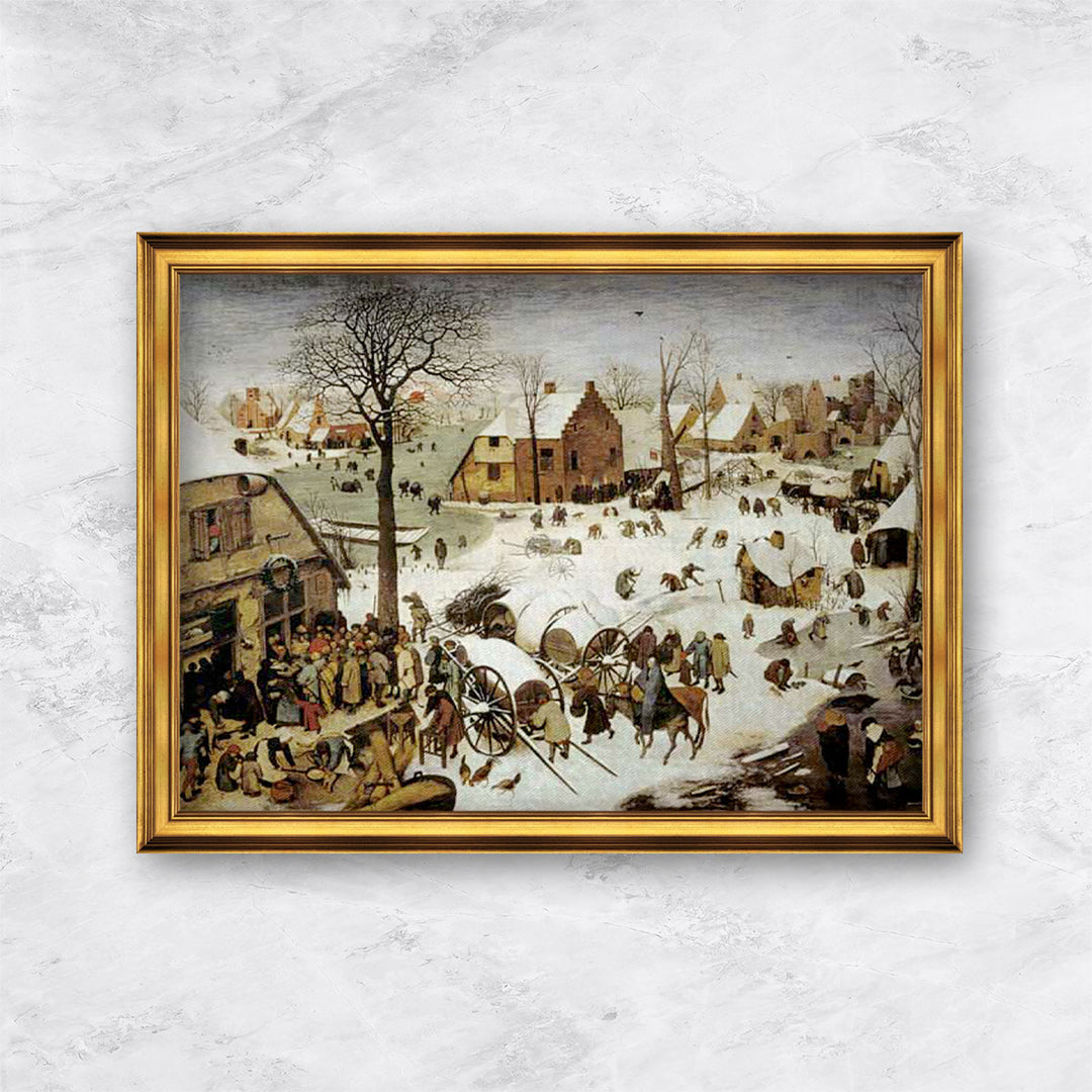"Volkszählung zu Bethlehem" | Pieter Bruegel der Ältere