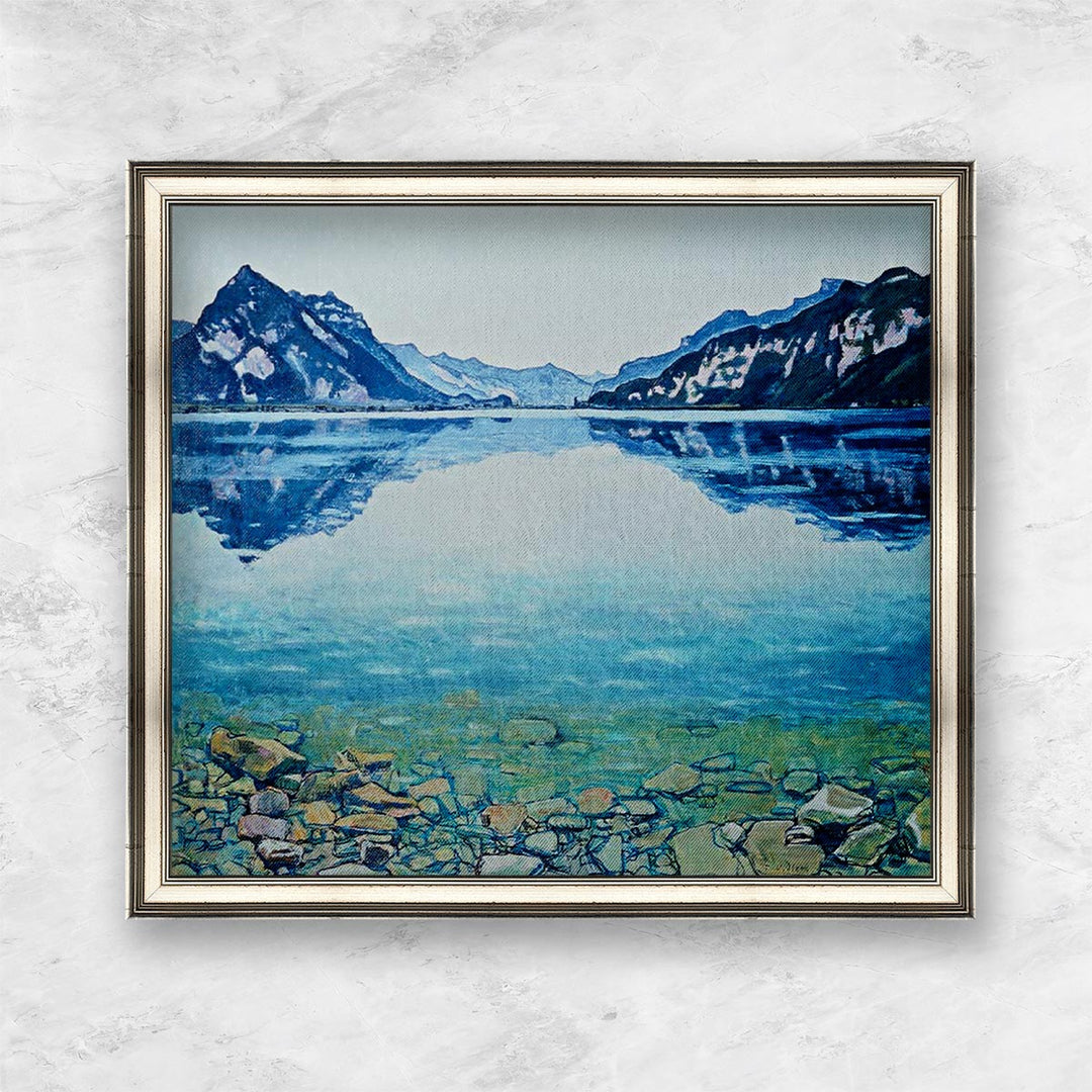 "Thunersee von Leissigen" | Ferdinand Hodler