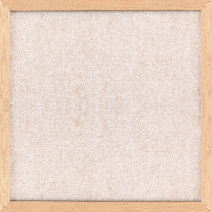 Quiet Friction Square 1 – Akustikbild aus Filz, quadratisch