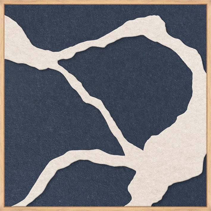 Quiet Friction Square 1 – Akustikbild aus Filz, quadratisch
