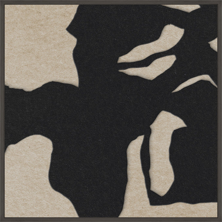 Silent Shadow Square 1 – Akustikbild aus Filz, quadratisch