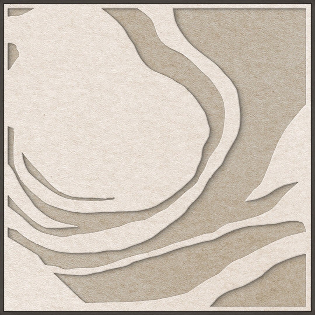 Silent Whisper Square 1 – Akustikbild aus Filz, quadratisch