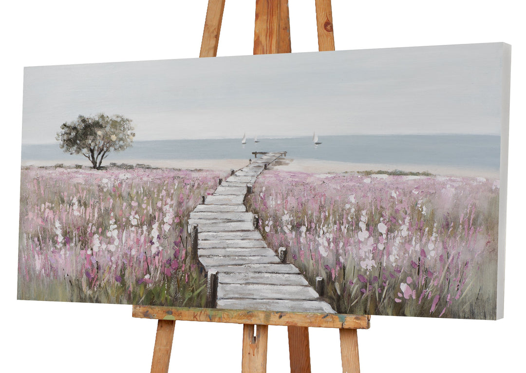 Holzsteg zum Strand