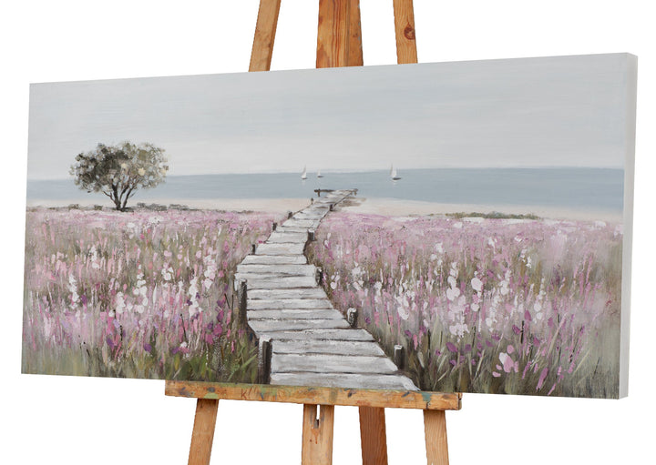 Holzsteg zum Strand