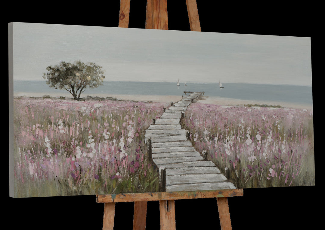 Holzsteg zum Strand