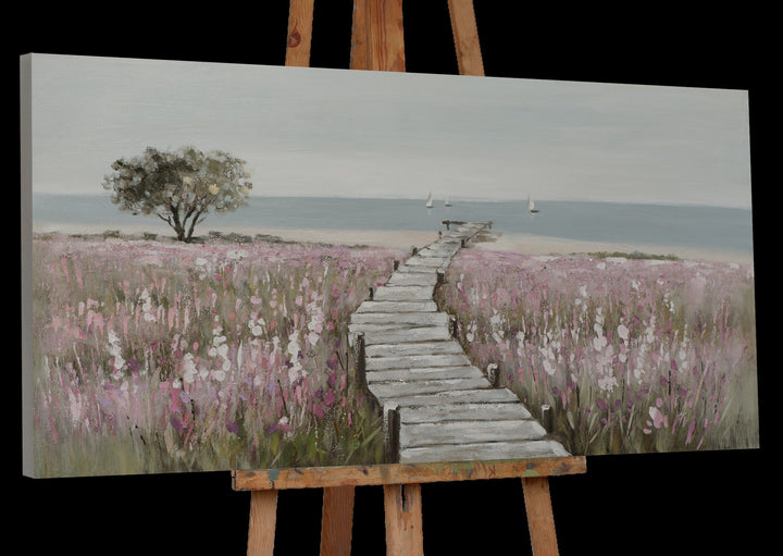 Holzsteg zum Strand