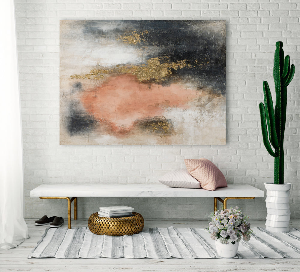 Harmonie in Gold und Terracotta