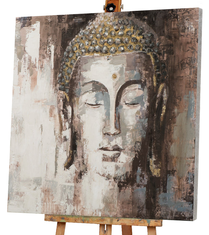 Buddha mit schmalem Gesicht