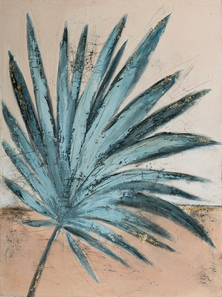 Wehendes Palmblatt