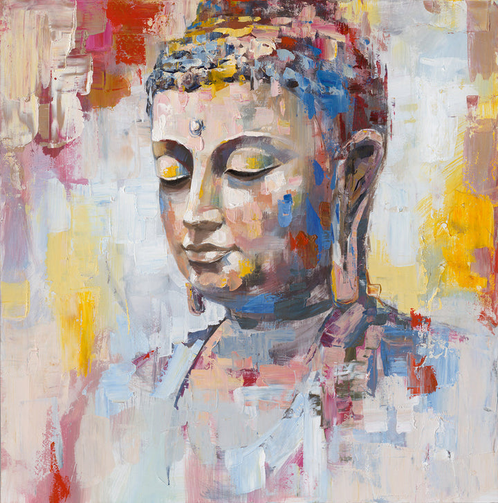 Farbreflektion Buddha